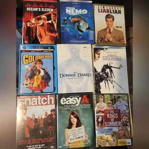 Lot of DVDs- 5 for $10 or $3 each